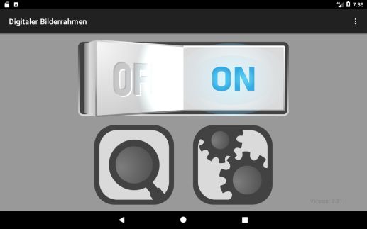 Screenshot der FotoButler Startseite